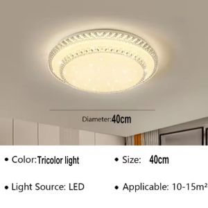 Luxury Diamond Crystal Ceiling Lamp Bedroom Livingroom Light Diningroom Acrylic DecorationChandelier