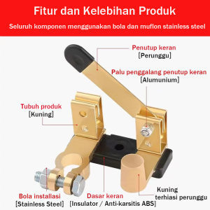 Saklar Pemutus Arus Aki Saklar Aki Mobil Saklar Pemutus Aki Mobil Berkualitas Tembaga Murni Power Off Switch