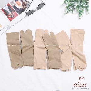 Tất Nữ xỏ ngón chống nắng NHIỀU LOẠI Tất Cổ Cao Da Chân Vải cotton dày dặn mềm mịn cực êm chân Talabishop - GVG