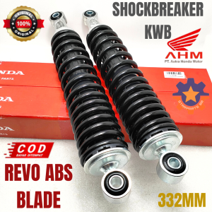 SHOCKBREAKER HONDA KWB MOTOR REVO ABS BLADE KUALITAS ORISINIL AHM ASLI SHOK BELAKANG SOK BEKER