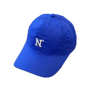 NBANLIKE Letter N Embroidery Quick Dry Baseball Cap Candy Color Sun Protection Breathable Mesh Sunhat Simple Ultra Thin Trucker Hat Female