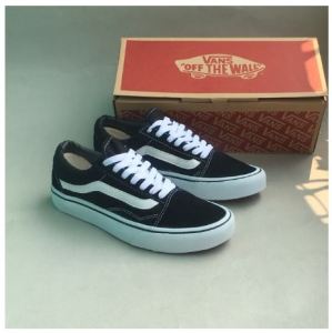 Sepatu Vans Oldskool Black White Size 36-44 Premium Quality Made In China Sneakers Kanvas Unisex Sepatu Casual Lace-Up - Lazada