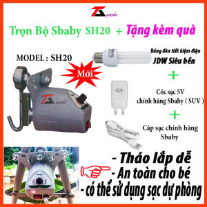[TMS-BBSH20] MÁY ĐƯA VÕNG TỰ ĐỘNG RU VÕNG EM BÉ THẾ HỆ MỚI + TẶNG BÒNG ĐÈN SIÊU TIẾT KIỆM ĐIỆN