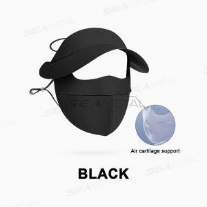 Nữ ngoài trời hat UPF 50 chống bịt mặt che nắng Cap cho xe máy xe đạp đi bộ đường dài Kem Chống Nắng mặt nạ với mũ bảo vệ khỏi tia UV