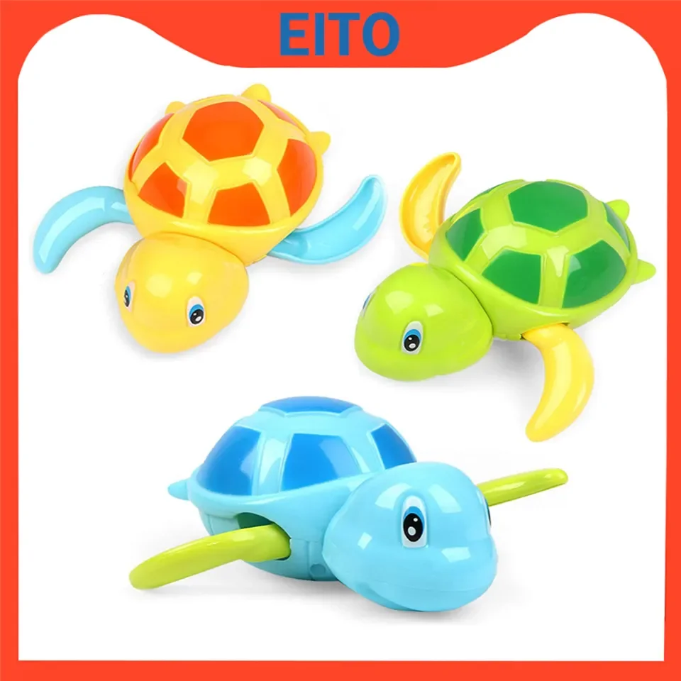 Wind up hot sale turtle bath toy