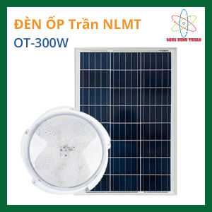 Đèn Ốp Trần Năng Lượng Mặt Trời Solar Light 300W OT-300W