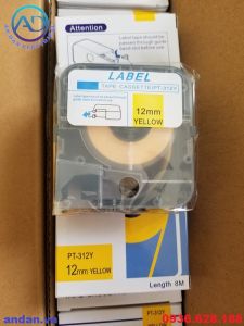 Băng nhãn in PT-309Y PT-309W PT-312Y PT-312W thay thế LM-TP309Y LM-TP309W LM-TP312Y LM-TP312W (MAX)