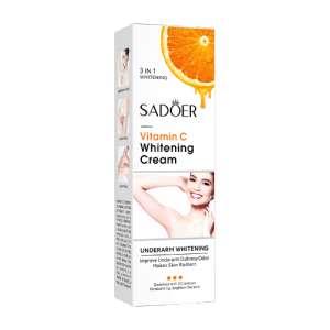 SADOER Vitamin C Whitening Cream Fresh Orange Essence Hydrating Moisturizing Underarm Whitening Cream 50g