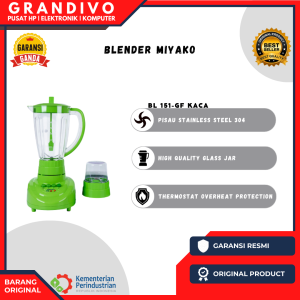 Blender Miyako BL 151-GF Kaca Garansi Resmi - Grandivo