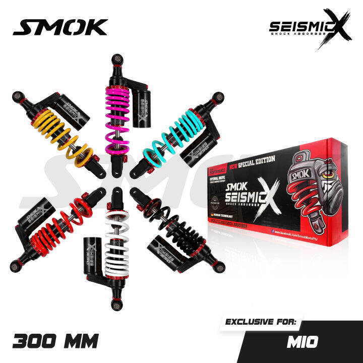 Smok Rear Shock Seismicx Mio Sport Mio 125click Beat Fi 300mm