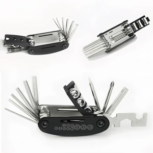 Bộ Đồ Nghề Gấp Gọn 16 Chức Năng Lục Giác Tua Vít Cờ Lê Mini Hỗ Trợ Sửa Xe Đạp Và Đồ Gia Dụng