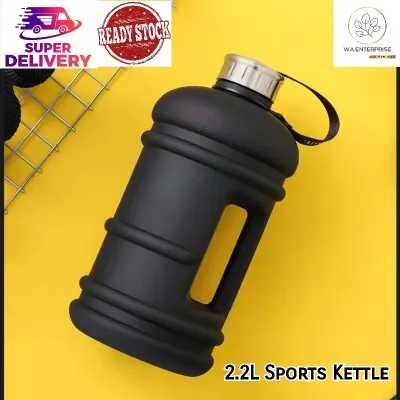 (Ready Stock) Gym Bottle / Sport Water Bottle / Sports kettle large capacity 2.2L