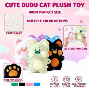 40cm Cute Dudu Cat Plush Toy Stuffed Animal Soft Pillow Kids Gift Birthday Christmas Present