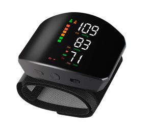 (SG local inventory)High quality intelligent electronic blood pressure monitor wrist measurement precise fast and convenient