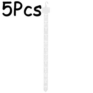 【On Sale】5Pcs Supermarket Snack Plastic Hanging Strips Store Hang Snacks Display Hanger Hooks