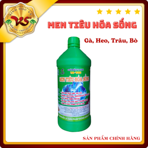 MEN TIÊU HÓA SỐNG TKS - WORM: Tăng Sức Đề Kháng Tăng Miễn Dịch Nhanh Lớn - Chai 1 lÍt chăn nuôi