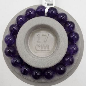 (SG Seller Ready Stocks) Top Grade Natural Amethyst Quartz Bracelet 12mm+