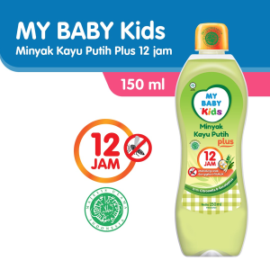 MY BABY Kids Minyak Kayu Putih Plus 12 Jam | Melindungi anak dari gigitan nyamuk | 150mL 90mL 60mL