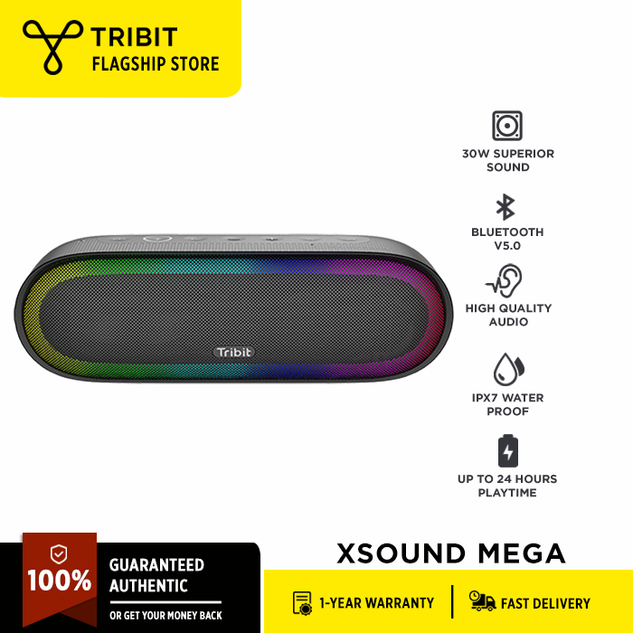 Tribit XSound Mega Portable Wireless Speaker, 30W, Bluetooth Speaker 5. ...