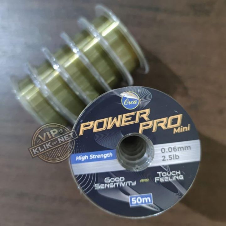 Senar Power Pro Mini 50m Orca | Lazada Indonesia