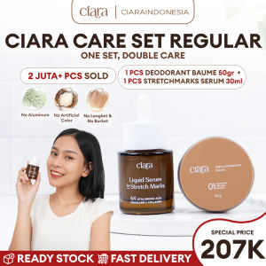 Ciara Natural Deodoran 50Gr X Ciara Liquid Serum For Streach Marks