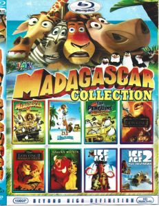 Madagascar Collection Escape 2 Africa The Penguins of Madagascar The Lion King Hakuna Matata Ice Age