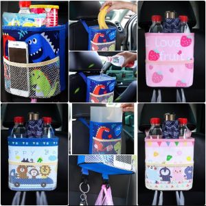 ผ้าอนามัยผ้าเครื่องที่ใส่ของจมูก กระเป๋าเก็บผ้าในแบบแขวนเบา รถลายการ์ตูน
