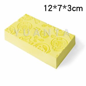 YUANTA ฟองน้ำอาบน้ำ ระเบิดขี้ไคร ผลัดเซลล์ผิวที่ตายแล้ว พิมลายน่ารัก bath sponge