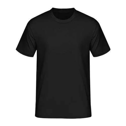 Plain black clearance t shirt xxl