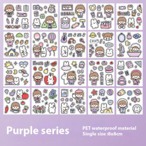 Bestella💗COD  stiker lucu 20 pcs murah Kartun Lucu Untuk Dekorasi Notebook DIY