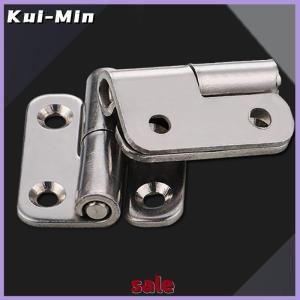 Kui-Min บานพับสแตนเลสหนาแบบถอดได้บานพับกลมสำหรับประตูอลูมิเนียมประตูห้องน้ำ