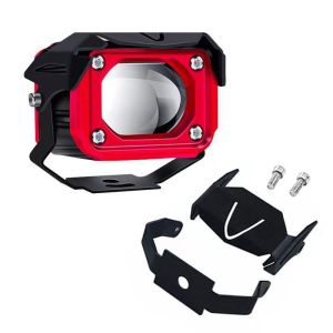 Lamput Tembak Laser 120W Car LED Front Fog Light LED Shooting Light Super Bright Lampu Sorot 2 Warna Putih Kuning Motor Mobil Dual-color Laser Light untuk Sepeda Motor Mobil Truck