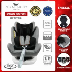 ROYAL KIDDY LONDON 360 Prime Zipper Isofix Rotation Baby Car Seat