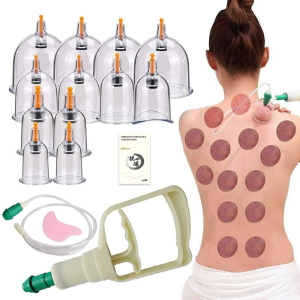 【Original 】Tuhopeta 6/12/24 Pieces Suction Cups Massage Vacuum Cupping Body Massager Plastic Vacuum Suction Therapy Cupping Set Cans