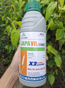 [TRUNG THIEN THINH] JAPAVIL 110SC 1 lít trừ lem lép hạt đốm lá thán thư nấm hồng