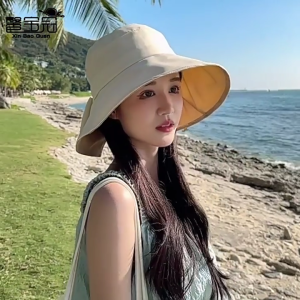 Summer Bucket Hat Cotton Sun Hat Birthday Gift for Women Girls Driving Sunhat for Travel Hiking Shopping Summer Hat