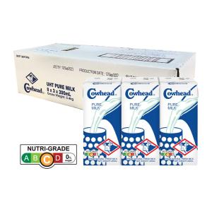 Cowhead Pure UHT Milk 24 x 200 ML - Case