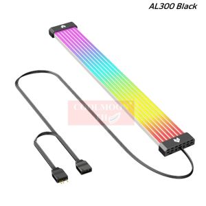 ครอบสายไฟ8P/24P LED 5V ARGB AOSOR AL300 ครอบแต่งสายไฟดัดงอได้ ครอบสายไฟการ์ดจอ ครอบสายไฟเมนบอร์ด