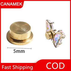 【CANAMEK】 5pcs làm móng tay xoay trang sức phụ kiện phổ xoay vòng bi xoay xoay chuyển hạt trang trí móng tay