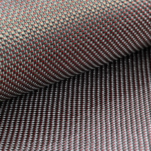 F237 COOVA คาร์บอนไฟเบอร์สีดำสีแดงและสีเงิน