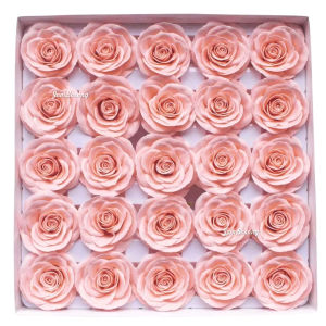 (25PCS) AWAKENING ROSE Soap Flower With Base Fragrant Scent Bouquet Home Decor Bunga Sabun Wangi Hiasan 玫瑰肥皂花香皂花