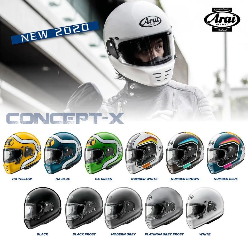 Arai concept best sale x ha yellow