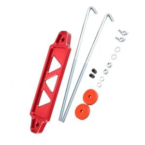 Universal Aluminum Alloy Hold Down Bracket Stabilizer Rack With Adjustable J Hook For Car SUV Engine Compartment