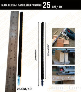 Mata gergaji jigsaw panjang 250mm