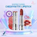 SOMETHINC CHECKMATTE TRANSFERPROOF LIPSTICK || LIPSTICK SOMETHINC. 