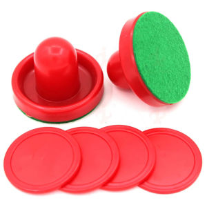 XUECHUANGYING Entertainment Game Accessories Red Replacement Home Mallet Grip Air Hockey Pusher Air Hockey Table Goalies