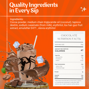 Bulletproof Keto Coffee Chocolate 25g I Sugar Free I Boost Energy I Brain Focus I Fat Burning 生酮防弹咖啡