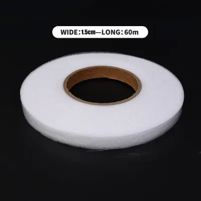 LUAN300603 Double-sided Interlining Adhesive Tape DIY 60M Sewing Tool Durable Non-woven Sewing Interlining for Shorten Repair Pants