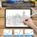 Stylus pens Applicable Tablet Mobile Phone Universal Touch Touch -Screen Painting Handwriting Active Capacitance Pen With Palm Rejection Tilt Sensitive Magnetic Function. 