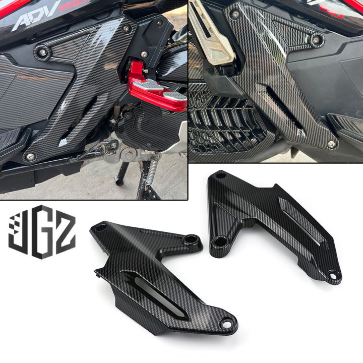For Honda ADV150 ADV 150 2019-2022 Motorcycle Foot Peg Side Cover